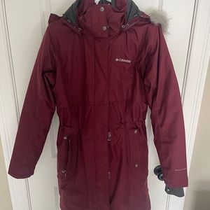 Colombia Women's Apres Arson™ Winter Long Down Jacket